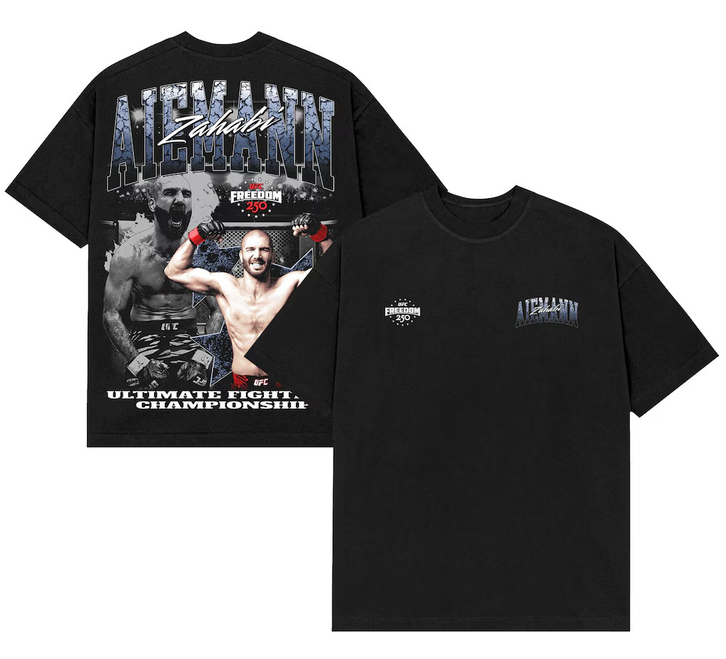 Aiemann Zahabi UFC Freedom 250 T-Shirt