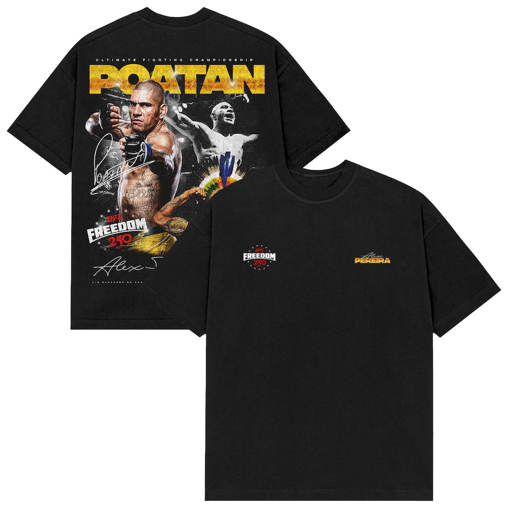Alex Pereira UFC UFC Freedom 250 T-Shirt