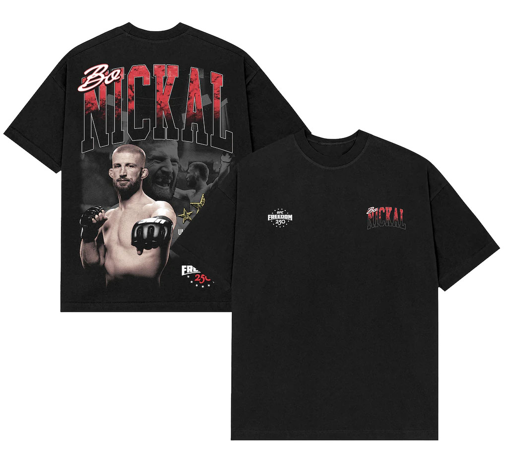 Bo Nickal UFC Freedom 250 T-Shirt