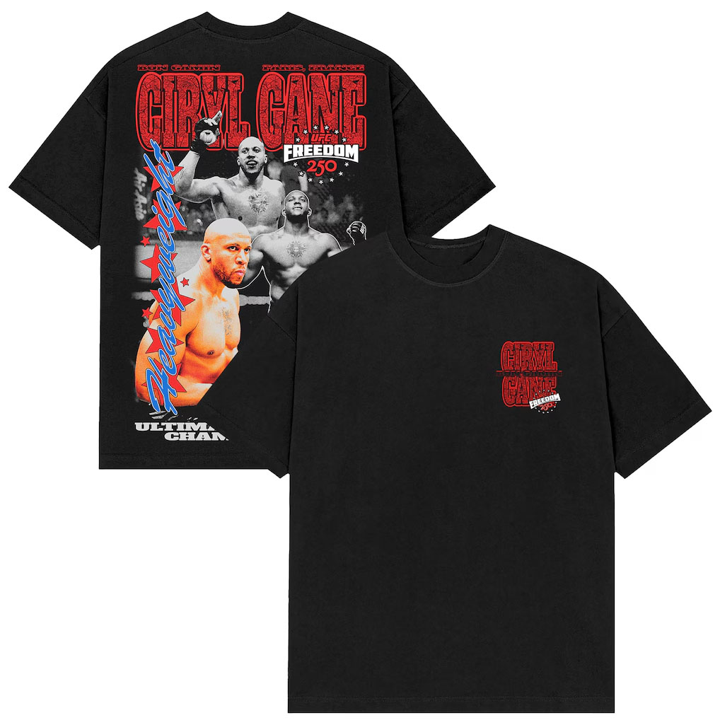 Ciryl Gane UFC UFC Freedom 250 T-Shirt