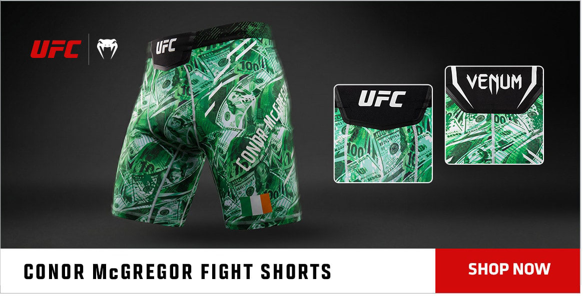 Conor McGregor UFC 329 Venum Custom Fight Shorts