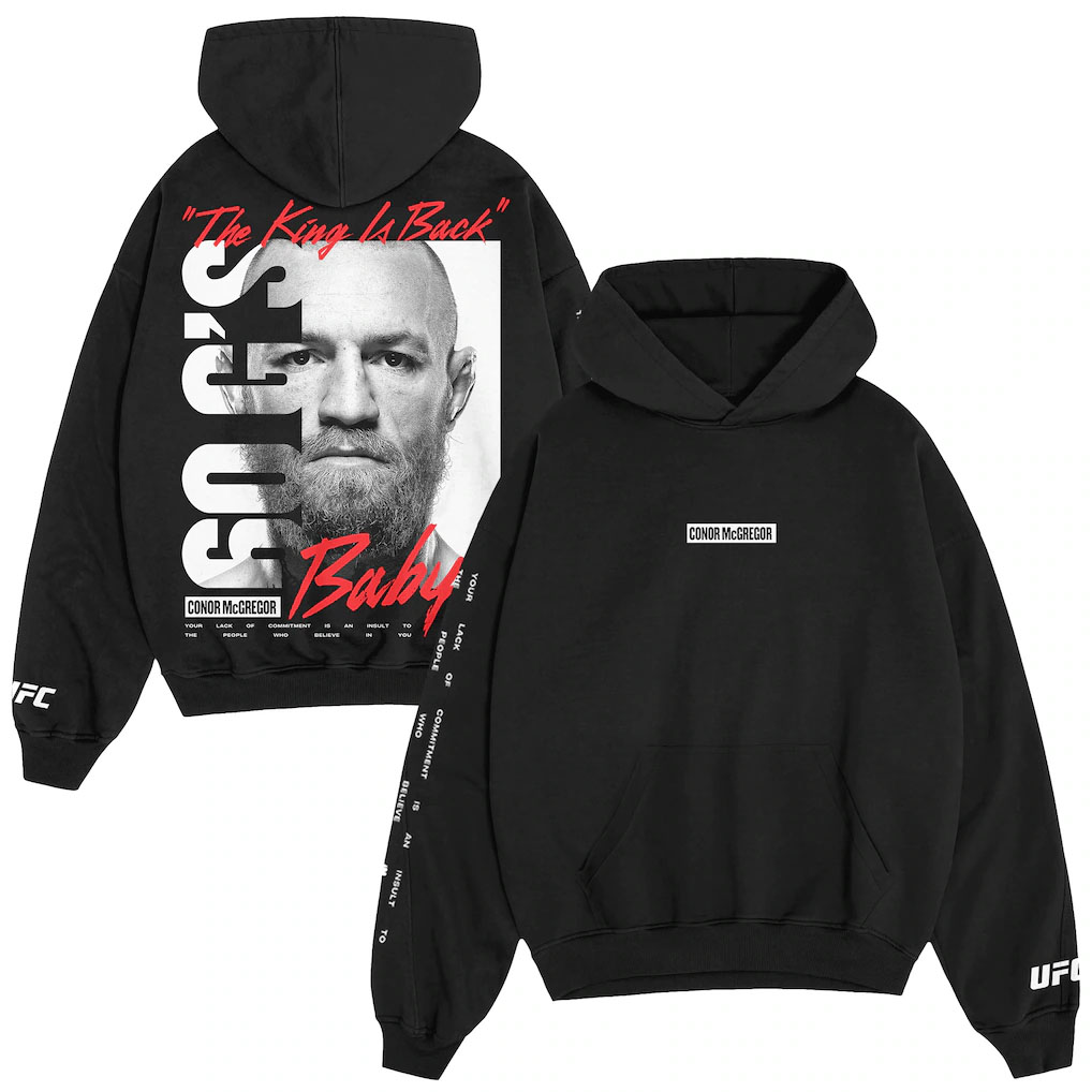 Conor McGregor UFC King Billboard Hoodie