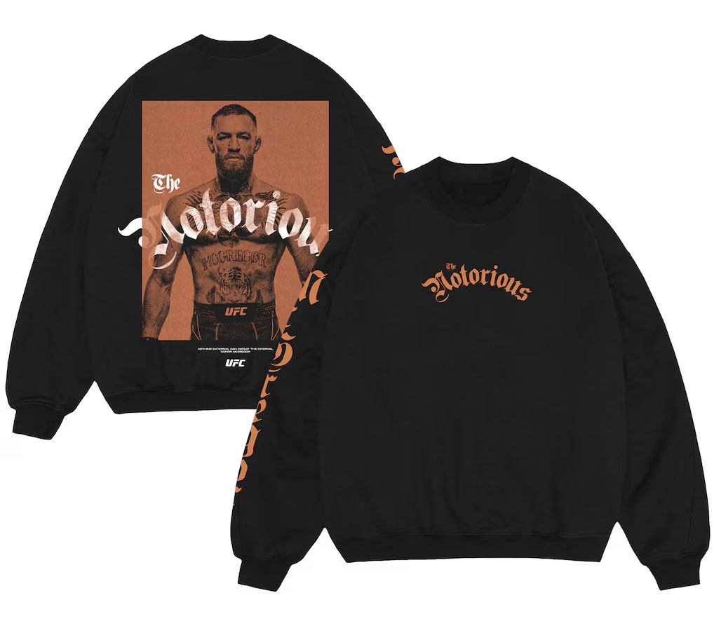 Conor McGregor UFC Stamp Profile Sweatshirt