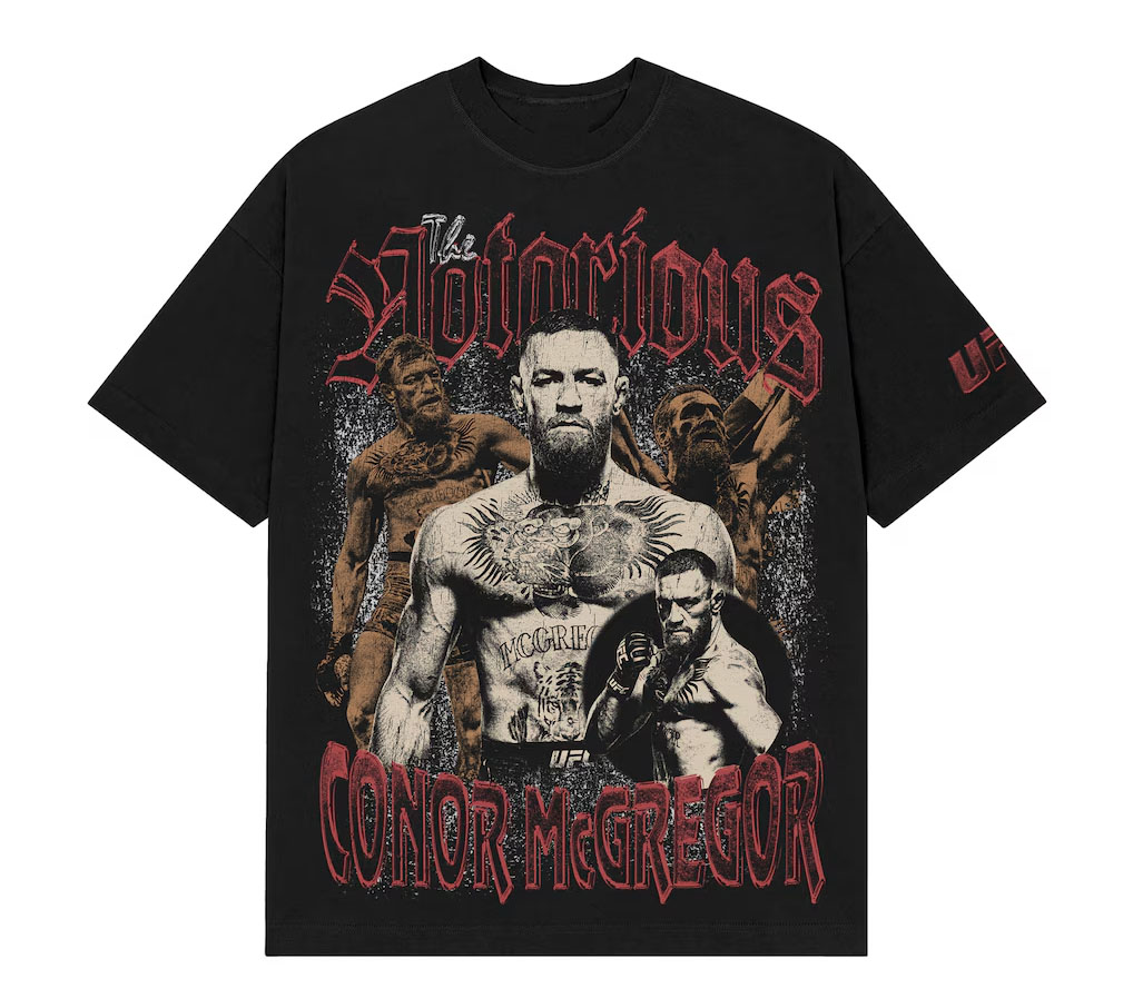 Conor McGregor UFC Vintage Profile T-Shirt