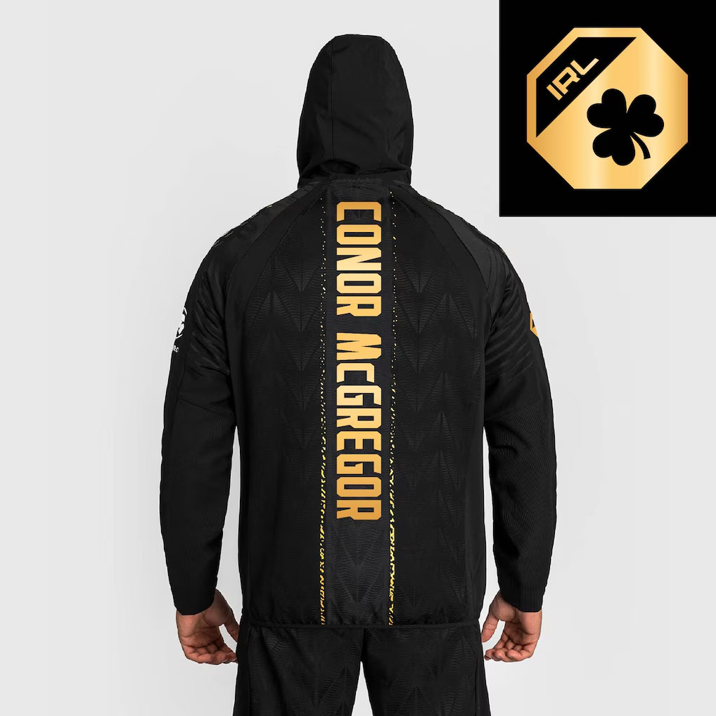 Conor McGregor UFC Zenith by Venum Authentic Fight Night Champion Full-Zip Walkout Hoodie