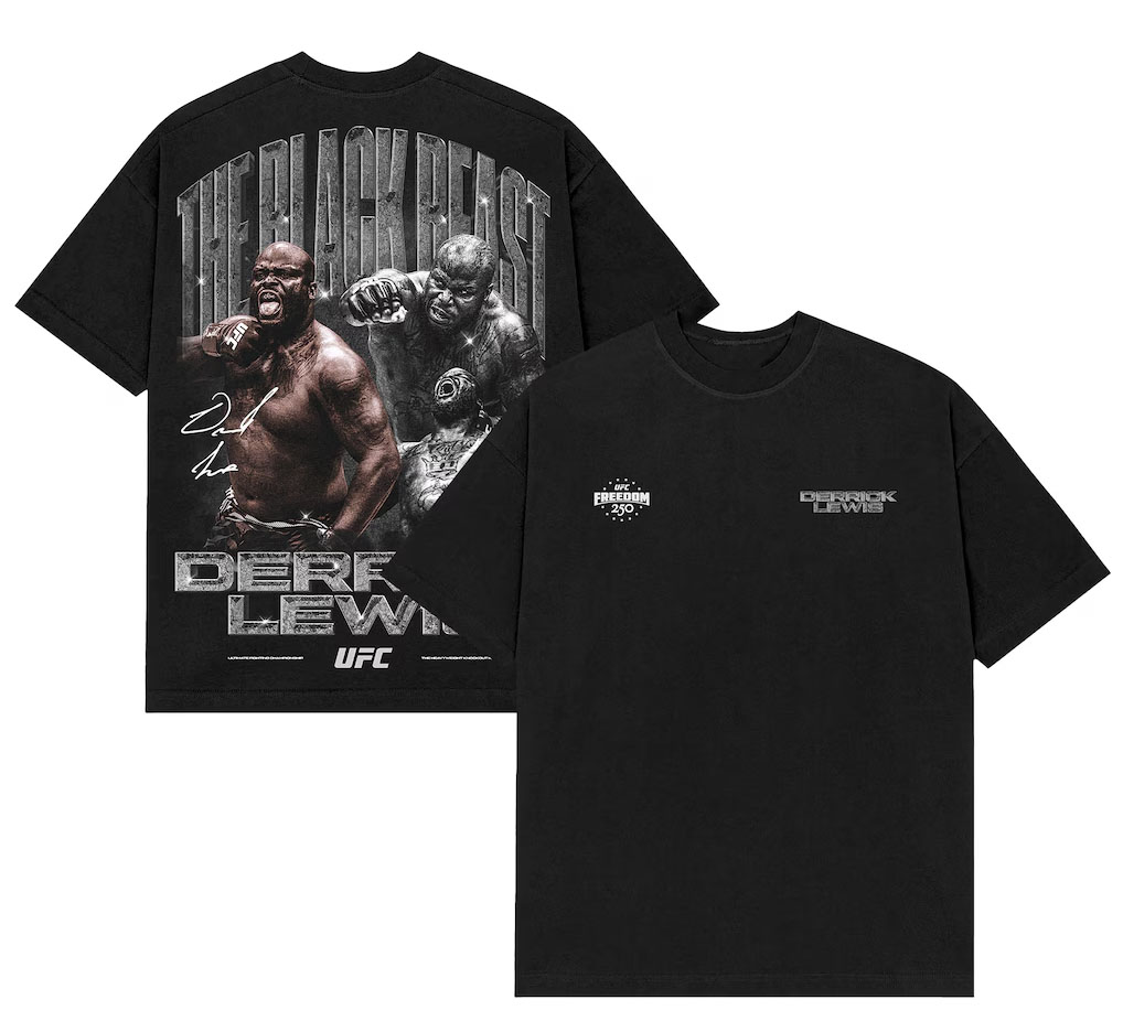 Derrick Lewis UFC Freedom 250 T-Shirt