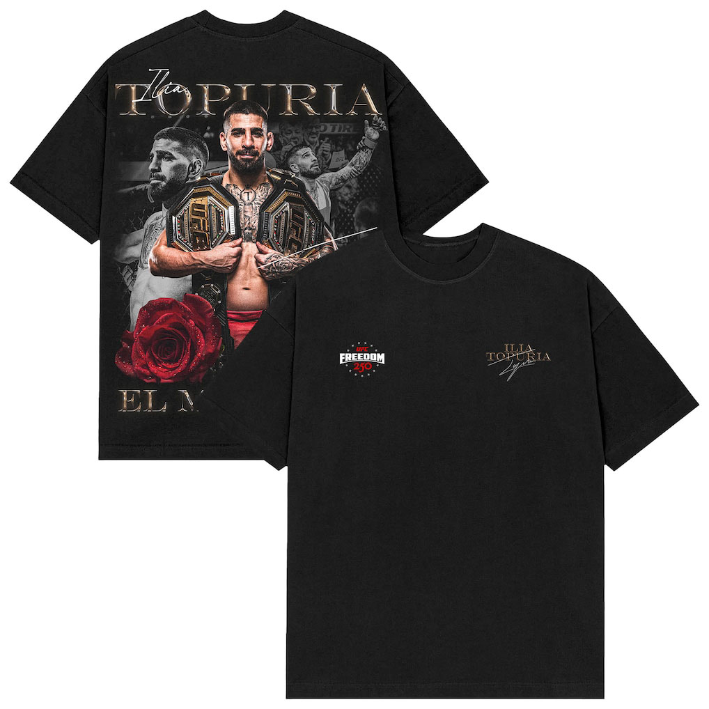 Ilia Topuria UFC Freedom 250 T-Shirt