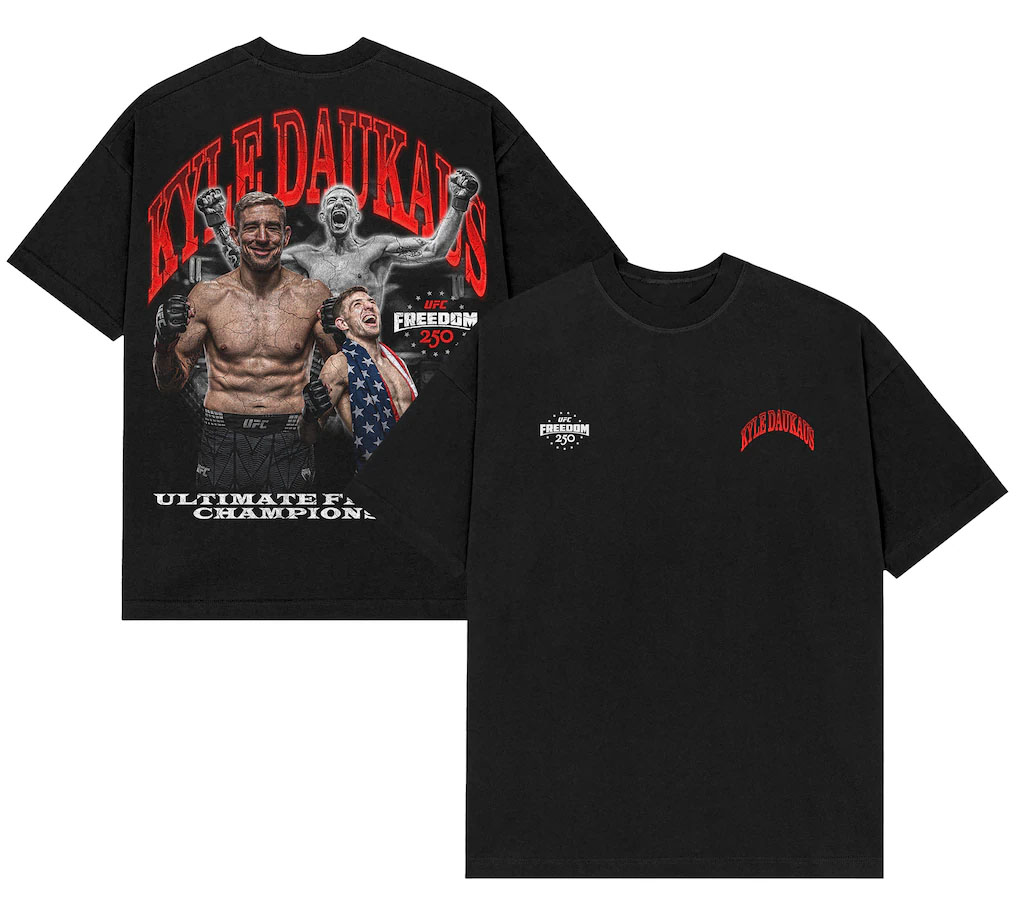 Kyle Daukaus UFC Freedom 250 T-Shirt