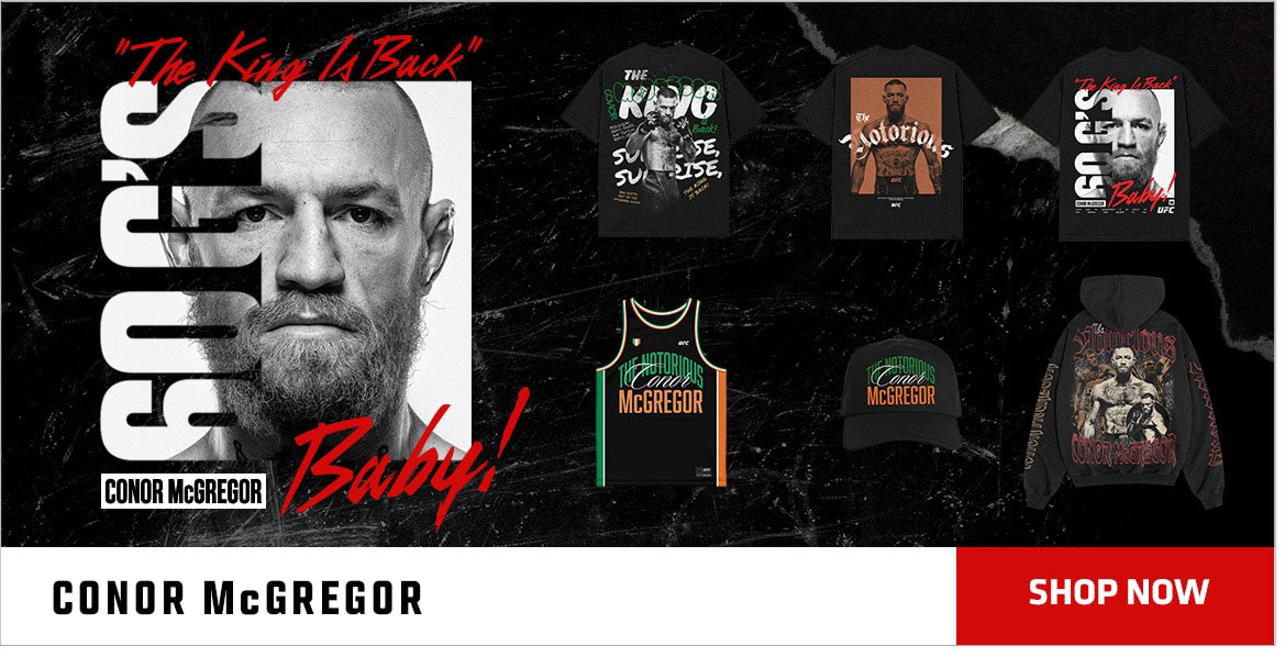 Shop Conor McGregor UFC 329 Apparel Shirts Merchandise