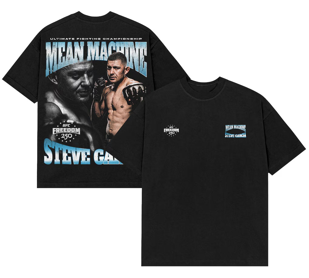 Steve Garcia UFC Freedom 250 T-Shirt