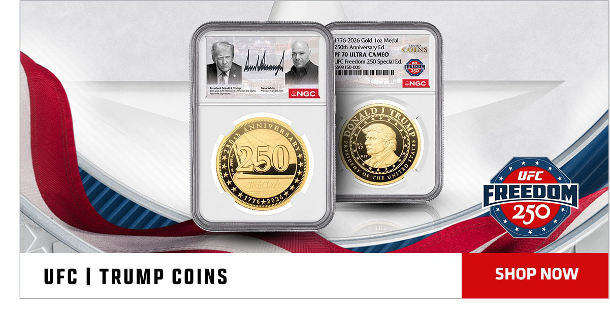 UFC Freedom 250 Trump Coins