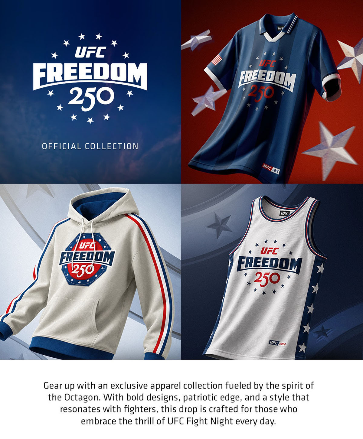 ufc freedom 250 apparel