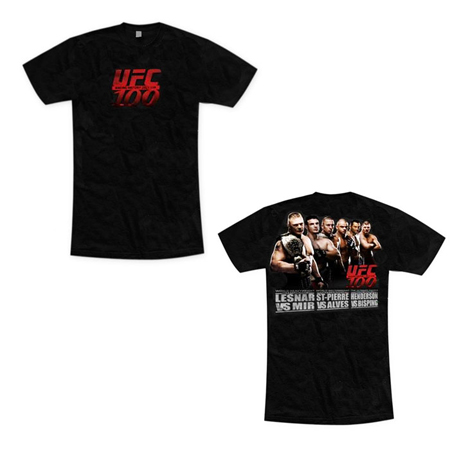 UFC 100 T-shirts | FighterXFashion.com