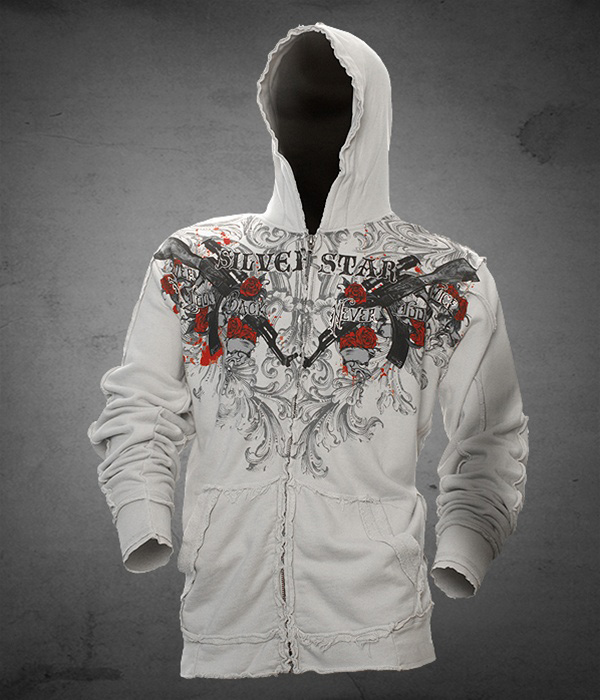 Silver Star Premium Hoodies | FighterXFashion.com