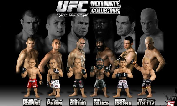 Round 5 UFC Ultimate Collector Series 2 Action Figure Forrest Griffin for sale online