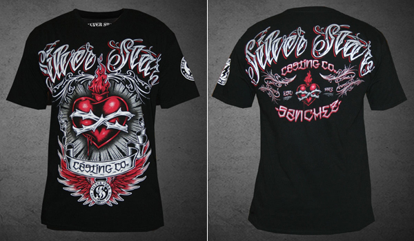 Silver Star x Diego Sanchez UFC 114 T-shirt | FighterXFashion.com