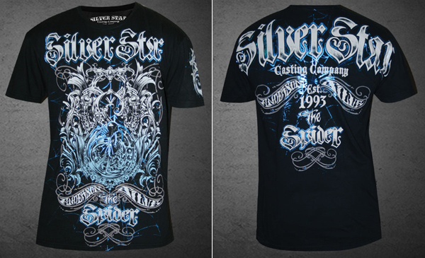 Silver Star x Anderson Silva Signature T-shirt III | FighterXFashion.com