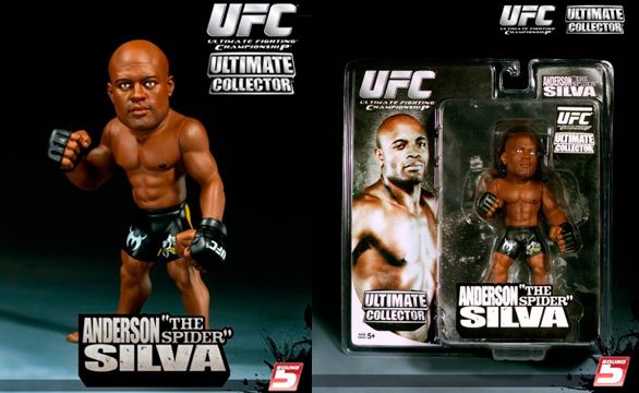 Autographed UFC Miscellaneous Products Anderson Silva Signed UFC 117 Round 5 Action Figure w Belt PSA/DNA COA Fan Expo 