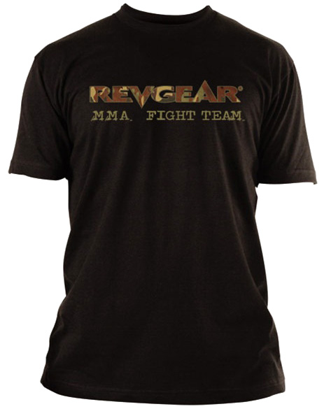 Revgear Camo MMA Fight Team T-shirt | FighterXFashion.com