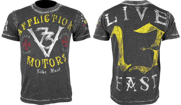 Affliction American Customs T-shirts | FighterXFashion.com