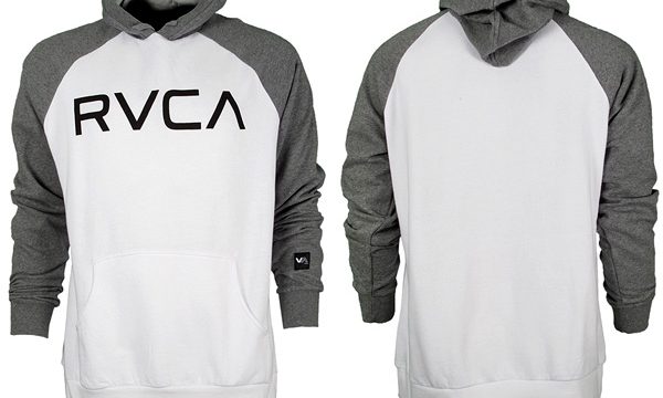 rvca white hoodie