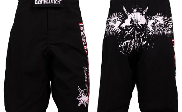 DeathClutch x Brock Lesnar Skull Fight Shorts | FighterXFashion.com