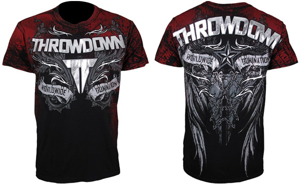 Throwdown MMA Walkout T-shirts | FighterXFashion.com