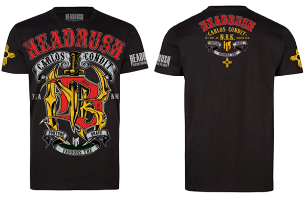 HEADRUSH Carlos Condit UFC 132 Walkout Shirt | FighterXFashion.com