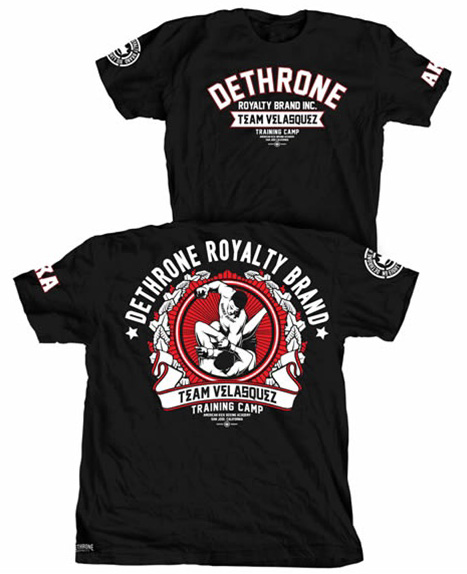 Dethrone Cain Velasquez Training Camp Shirt | FighterXFashion.com