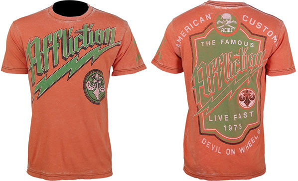 Affliction Minotauro Nogueira UFC 134 T-shirt | FighterXFashion.com