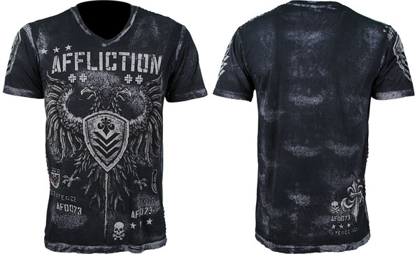 Affliction Value V-Neck T-shirt | FighterXFashion.com