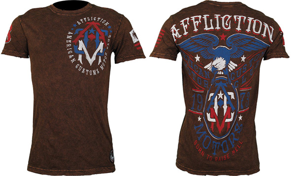 Affliction American Customs T-Shirts | FighterXFashion.com