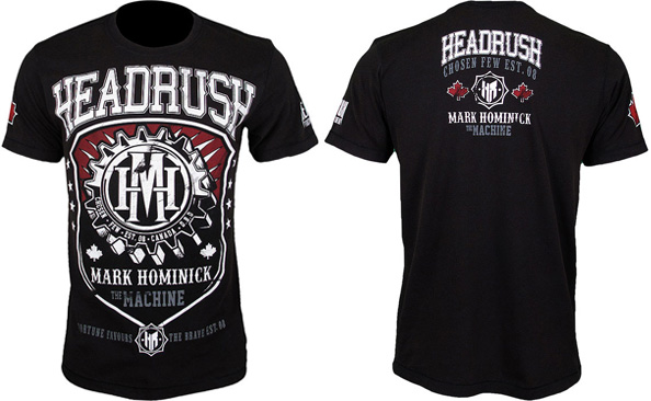 HEADRUSH Mark Hominick UFC 140 Walkout Shirt | FighterXFashion.com