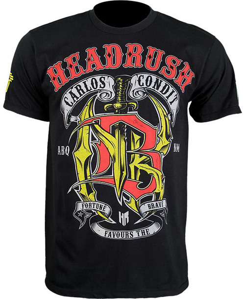 HEADRUSH Carlos Condit Signature Shirt | FighterXFashion.com