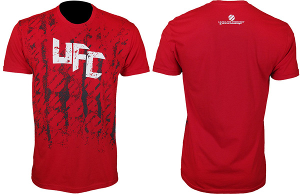 UFC Striate T-Shirt | FighterXFashion.com