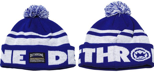 dethrone-pom-pom-beanie-blue