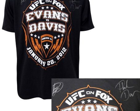 ufc-evans-vs-davis-autographed-shirt