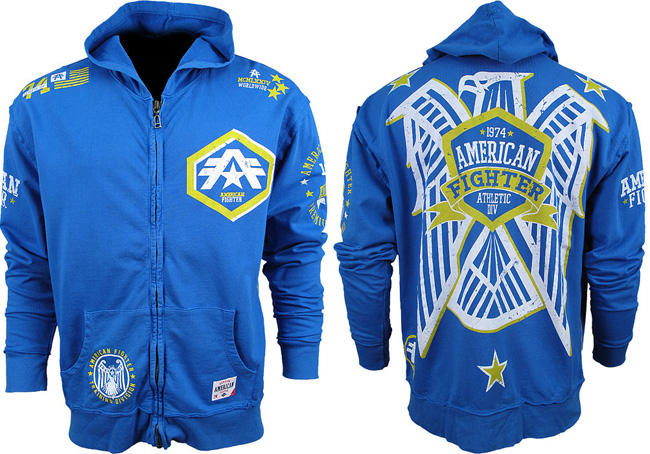 American Fighter Sterling Zip Hoodie | FighterXFashion.com