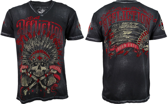 Affliction Tomahawk T-Shirt | FighterXFashion.com