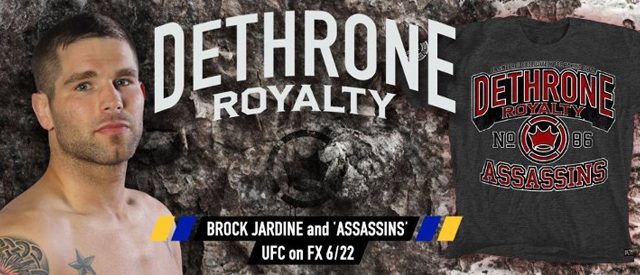 dethrone-brock-jardine-ufc-on-fx-shirt