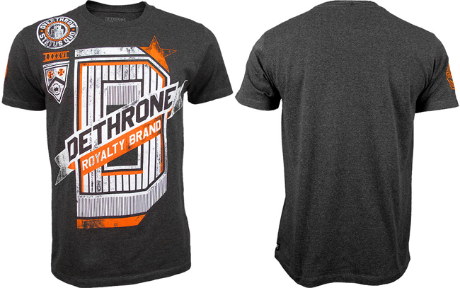 Dethrone Super Sport Shirt (Charcoal Heather) | FighterXFashion.com