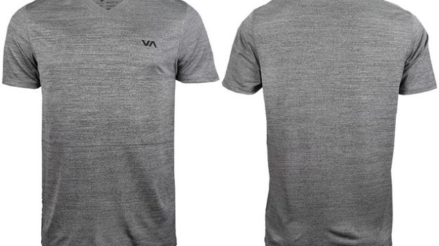 rvca-arid-shirt-grey