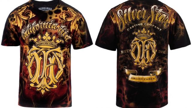 Flashback Friday: Silver Star Urijah Faber Signature Series T-Shirt ...