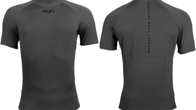 RYU Tanto Compression Short Sleeve Shirt (Gunmetal/Black ...