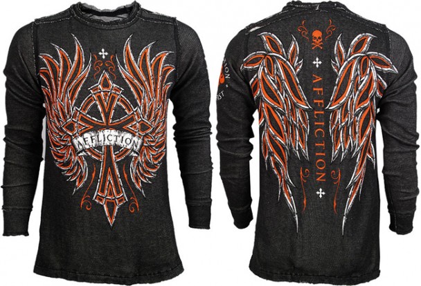 Affliction Tophat Reversible Thermal Fighterxfashion Com