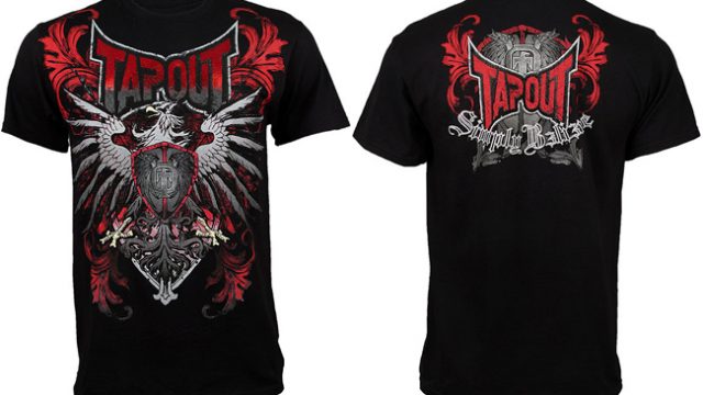 TapouT Black Bird T-Shirt | FighterXFashion.com