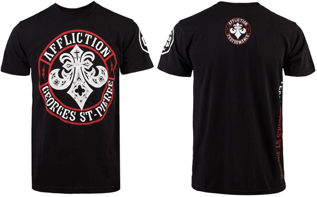 Affliction Georges St-Pierre Team GSP T-Shirt | FighterXFashion.com