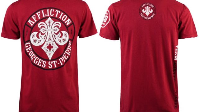 Affliction Georges St-Pierre Team GSP T-Shirt | FighterXFashion.com