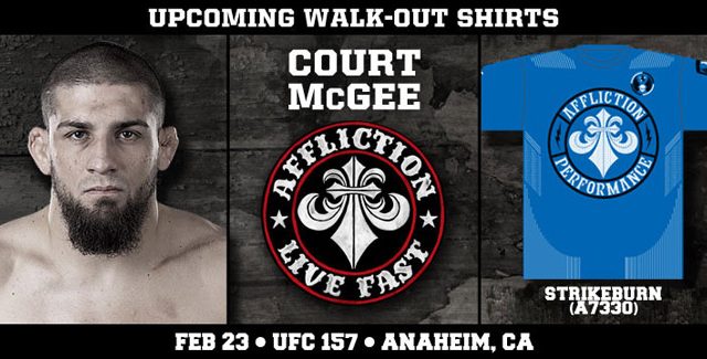 affliction-court-mcgee-ufc-157-shirt