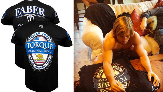 urijah-faber-ufc-157-autographed-shirt